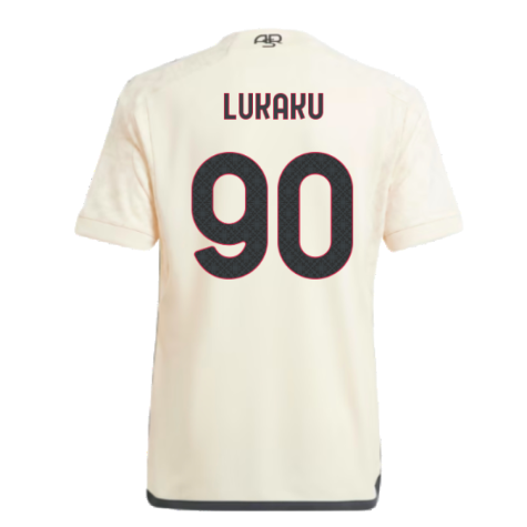 2023-2024 Roma Away Shirt (Kids) (LUKAKU 90)