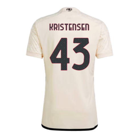 2023-2024 Roma Away Shirt (KRISTENSEN 43)