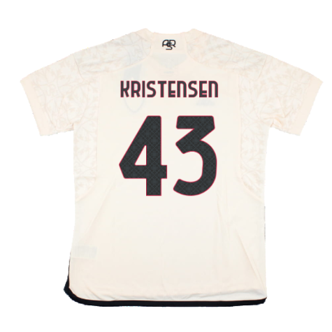 2023-2024 Roma Away Shirt (Ladies) (KRISTENSEN 43)