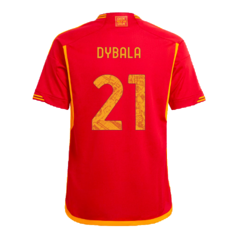 2023-2024 Roma Home Shirt (Kids) (DYBALA 21)