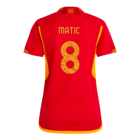 2023-2024 Roma Home Shirt (Ladies) (MATIC 8)