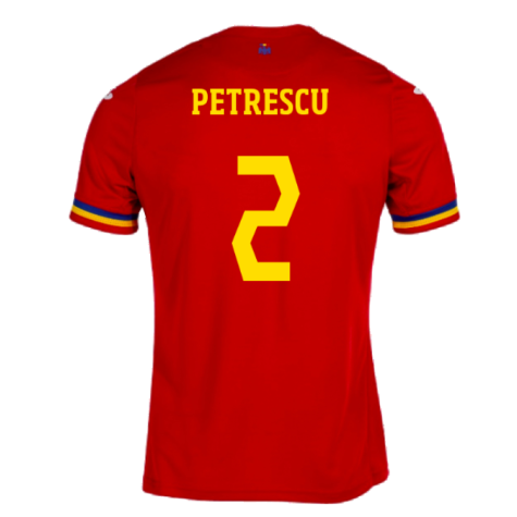 2023-2024 Romania Away Shirt (PETRESCU 2)