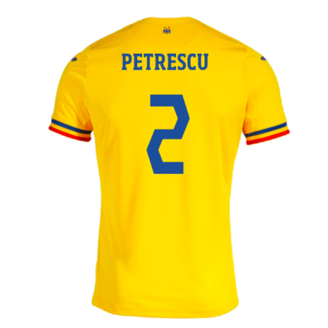 2023-2024 Romania Home Shirt (PETRESCU 2)