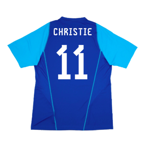 2023-2024 Scotland Player Issue Training Shirt (Blue) (Christie 11)