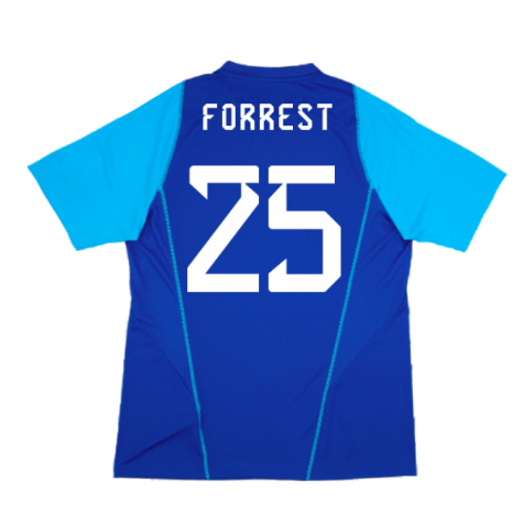 2023-2024 Scotland Player Issue Training Shirt (Blue) (Forrest 25)