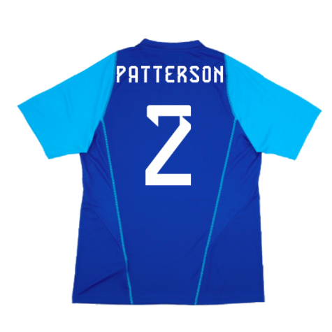 2023-2024 Scotland Player Issue Training Shirt (Blue) (Patterson 2)