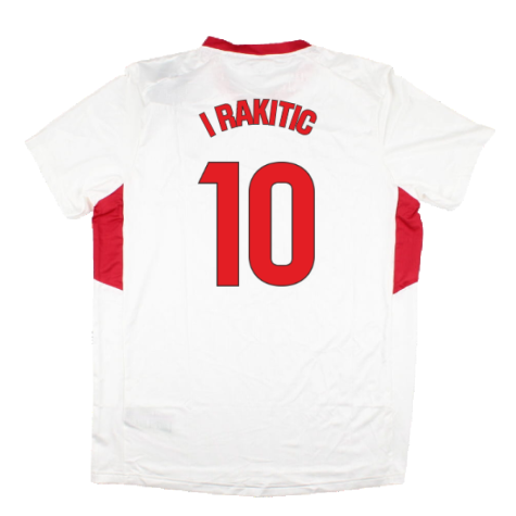 2023-2024 Sevilla Home Matchday Tee (White) (I Rakitic 10)