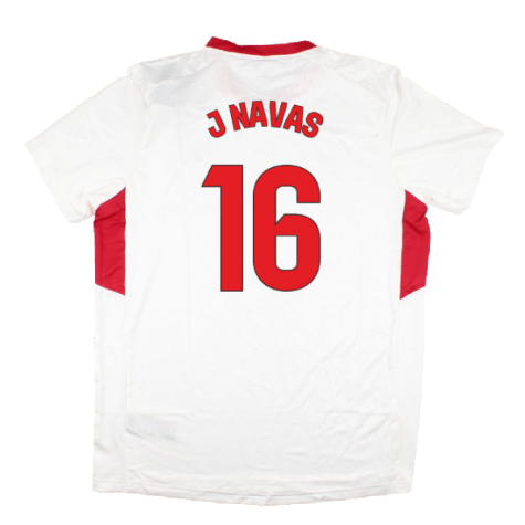 2023-2024 Sevilla Home Matchday Tee (White) (J Navas 16)