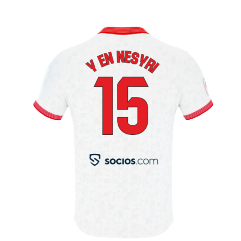 2023-2024 Sevilla Home Shirt (Womens) (Y En Nesyri 15)