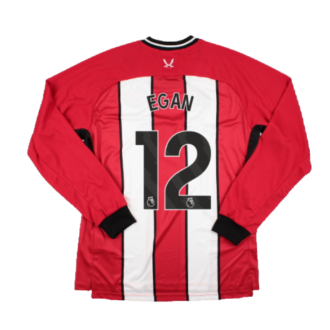 2023-2024 Sheffield United Home Long Sleeve Shirt (Egan 12)