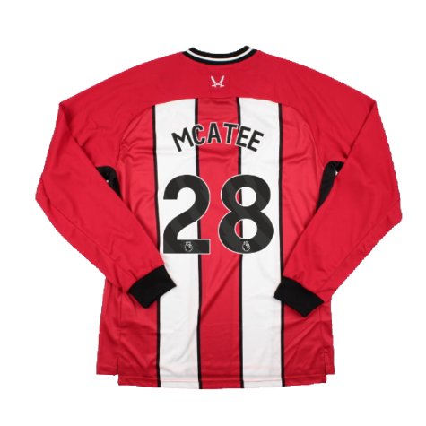 2023-2024 Sheffield United Home Long Sleeve Shirt (McAtee 28)