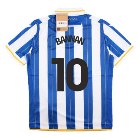 2023-2024 Sheffield Wednesday Home Shirt (Kids) (BANNAN 10)