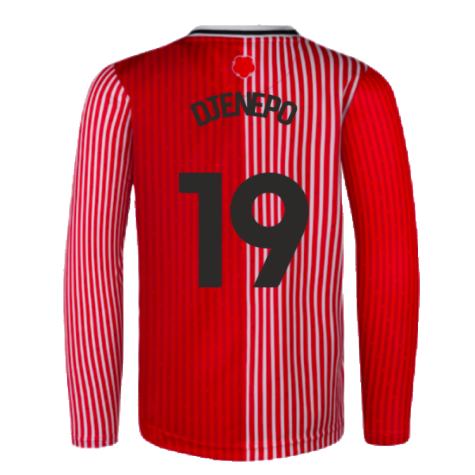 2023-2024 Southampton Long Sleeve Home Shirt (DJENEPO 19)