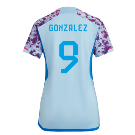 2023-2024 Spain Away Shirt (Ladies) (Gonzalez 9)