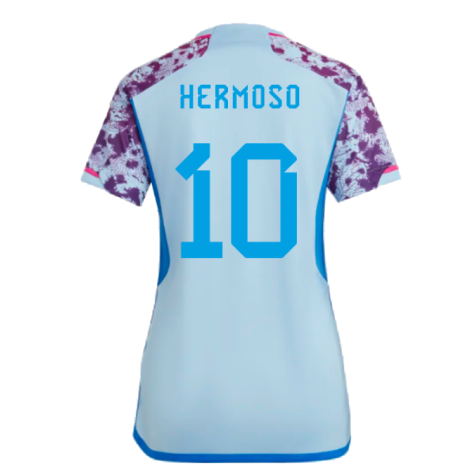 2023-2024 Spain Away Shirt (Ladies) (Hermoso 10)