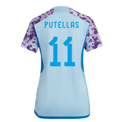 2023-2024 Spain Away Shirt (Ladies) (Putellas 11)