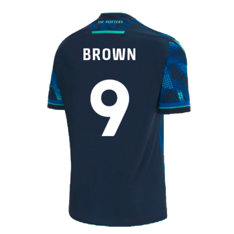 2023-2024 Stoke City Away Shirt (Brown 9)