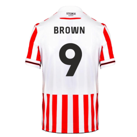 2023-2024 Stoke City Home Shirt (Brown 9)