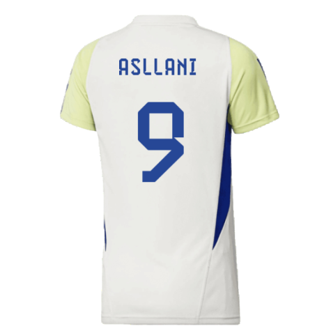 2023-2024 Sweden Training Shirt (White) - Ladies (Asllani 9)