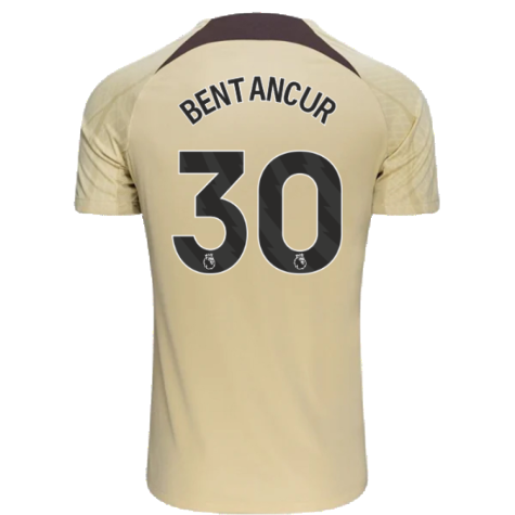 2023-2024 Tottenham Dri-Fit Strike Training Shirt (Team Gold) (Bentancur 30)