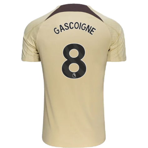 2023-2024 Tottenham Dri-Fit Strike Training Shirt (Team Gold) (Gascoigne 8)