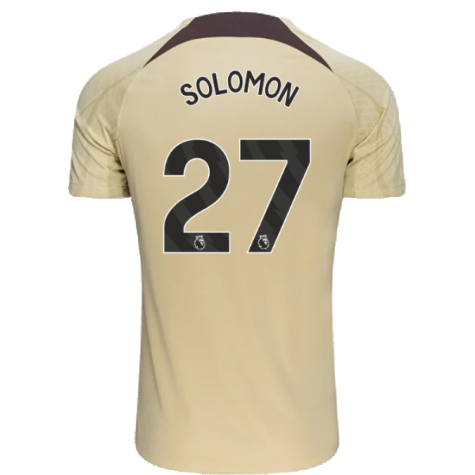 2023-2024 Tottenham Dri-Fit Strike Training Shirt (Team Gold) (Solomon 27)