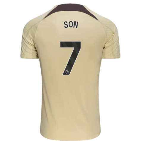 2023-2024 Tottenham Dri-Fit Strike Training Shirt (Team Gold) (Son 7)