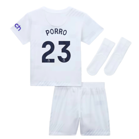 2023-2024 Tottenham Home Infants Baby Kit (Porro 23)