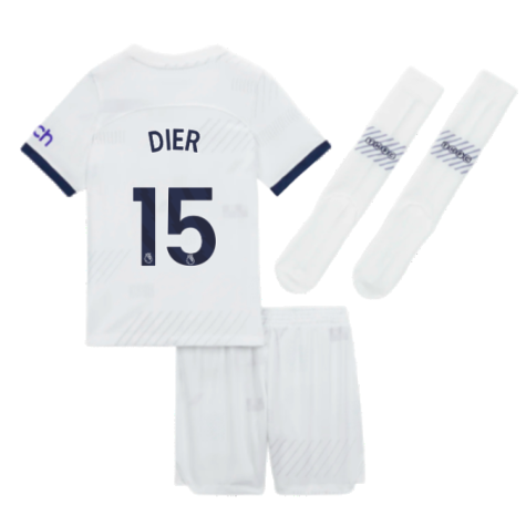 2023-2024 Tottenham Home Mini Kit (Dier 15)