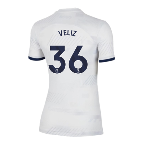 2023-2024 Tottenham Home Shirt (Womens) (Veliz 36)