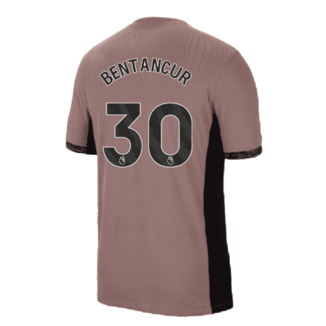 2023-2024 Tottenham Hotspur Authentic Third Shirt (Bentancur 30)