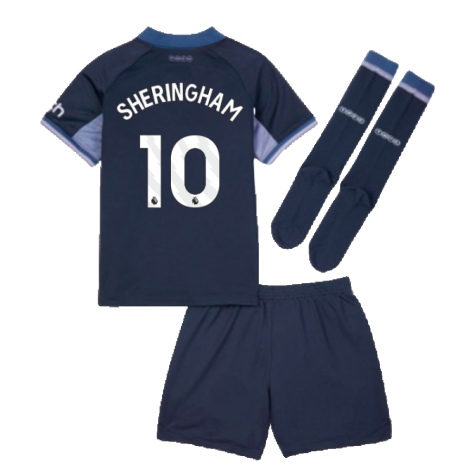 2023-2024 Tottenham Hotspur Away Mini Kit (Sheringham 10)