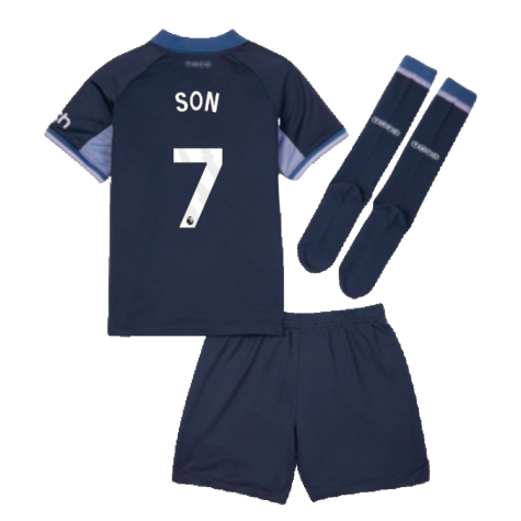 2023-2024 Tottenham Hotspur Away Mini Kit (Son 7)