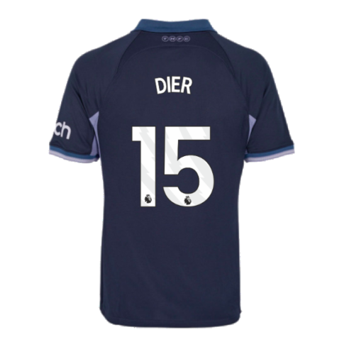 2023-2024 Tottenham Hotspur Away Shirt (Dier 15)