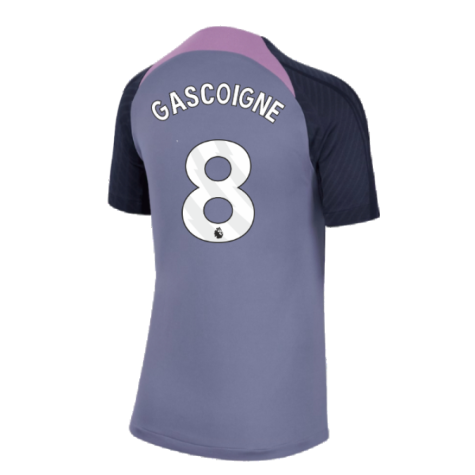 2023-2024 Tottenham Strike Dri-Fit Training Shirt (Violet) (Gascoigne 8)