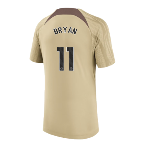 2023-2024 Tottenham Training Shirt (Gold) - Kids (Bryan 11)
