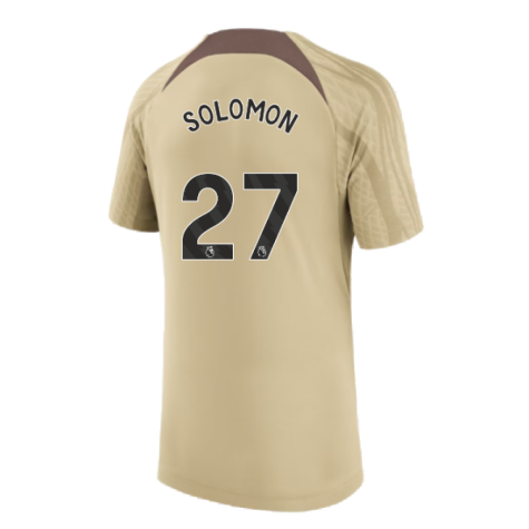 2023-2024 Tottenham Training Shirt (Gold) - Kids (Solomon 27)
