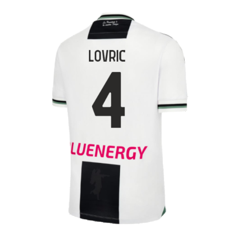 2023-2024 Udinese Calcio Home Shirt (LOVRIC 4)