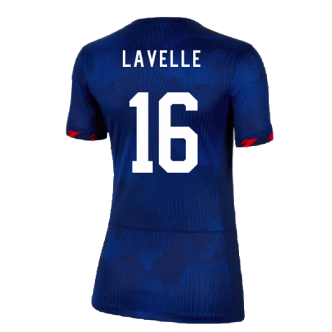 2023-2024 USA WWC Away Shirt (Ladies) (Lavelle 16)