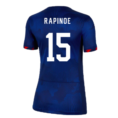 2023-2024 USA WWC Away Shirt (Ladies) (Rapinoe 15)