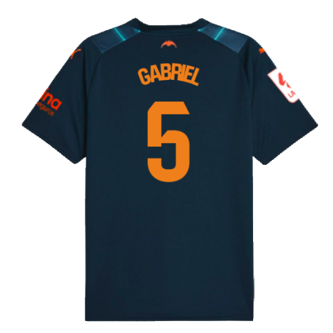 2023-2024 Valencia Away Shirt (GABRIEL 5)