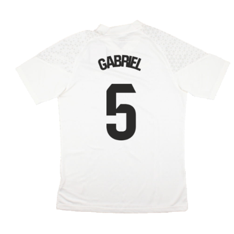 2023-2024 Valencia Training Jersey (White) (GABRIEL 5)