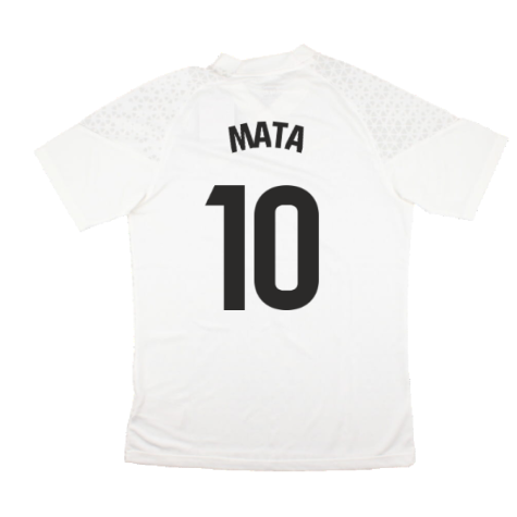 2023-2024 Valencia Training Jersey (White) (MATA 10)