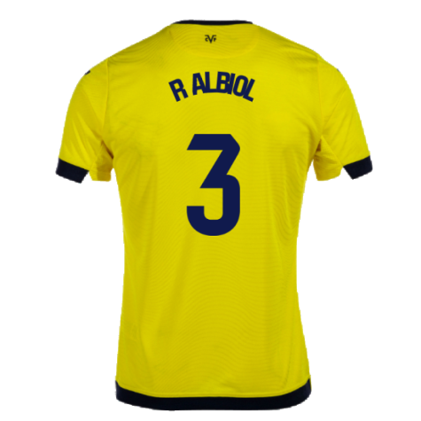 2023-2024 Villarreal Home Shirt (R Albiol 3)