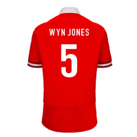 2023-2024 Wales Rugby Home Cotton Shirt (Wyn Jones 5)