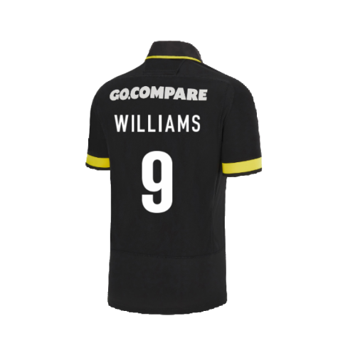 2023-2024 Wales Rugby WRU Away Shirt (Kids) (Williams 9)