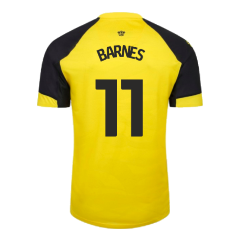 2023-2024 Watford Home Shirt (no sponsor) (Barnes 11)