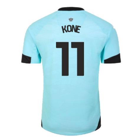 2023-2024 Watford Third Shirt (no sponsor) (Kone 11)