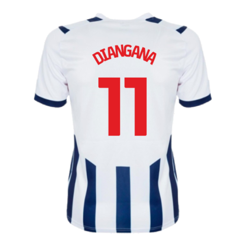 2023-2024 West Bromwich Albion WBA Home Shirt (DIANGANA 11)