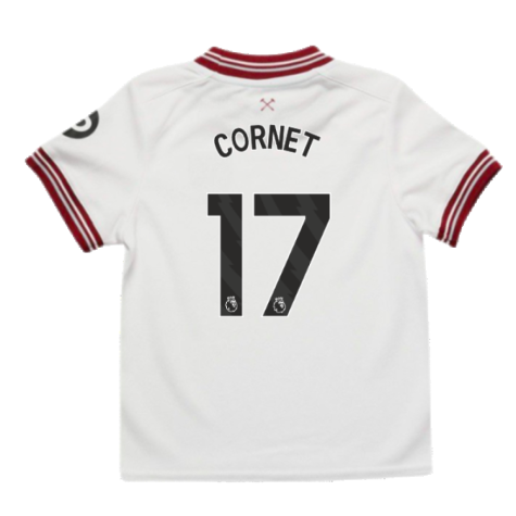 2023-2024 West Ham Away Infant Mini Kit (CORNET 17)